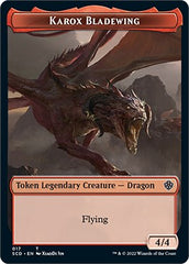 Karox Bladewing // Karox Bladewing Double-Sided Token [Starter Commander Decks] | Good Games North