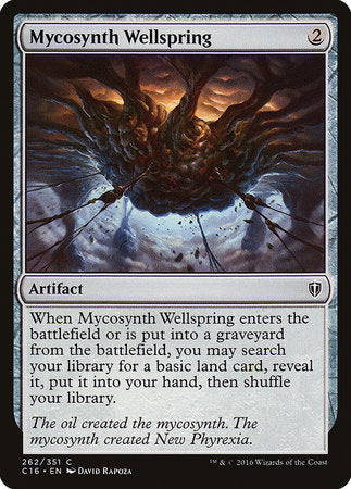 Mycosynth Wellspring [Commander 2016] | Good Games North