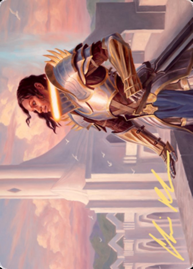 Tazri, Beacon of Unity Art Card [Zendikar Rising Art Series] | Good Games North