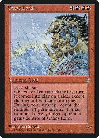 Chaos Lord [Ice Age] | Good Games North