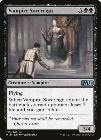 Vampire Sovereign [Core Set 2019] | Good Games North