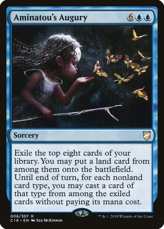 Aminatou's Augury [Commander 2018] | Good Games North
