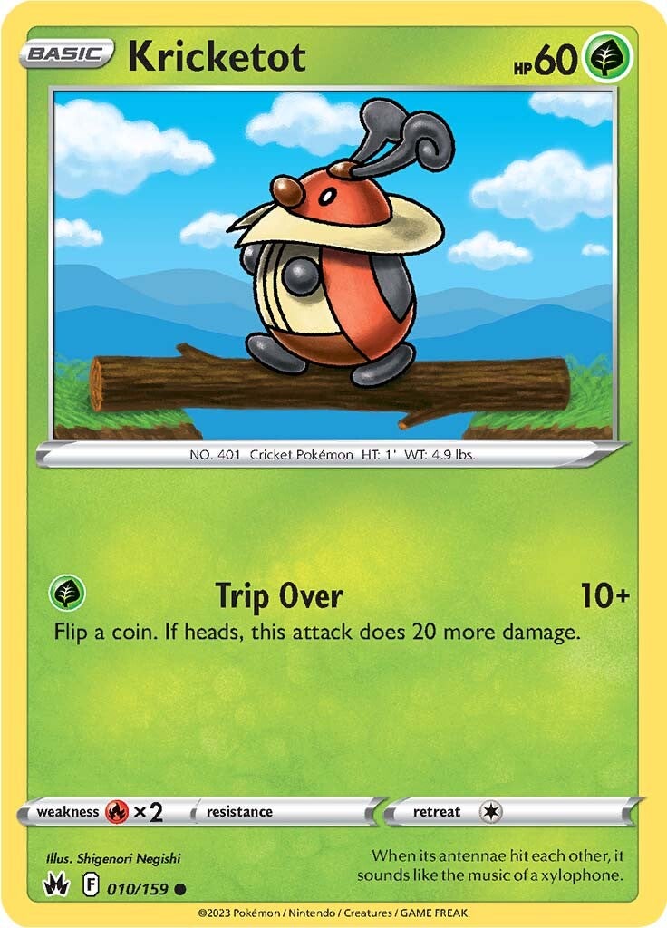 Kricketot (010/159) [Sword & Shield: Crown Zenith] | Good Games North