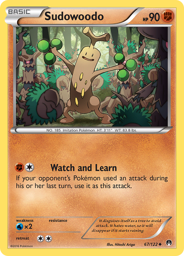 Sudowoodo (67/122) [XY: BREAKpoint] | Good Games North