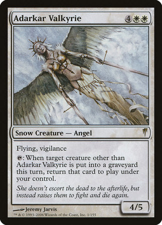 Adarkar Valkyrie [Coldsnap] | Good Games North