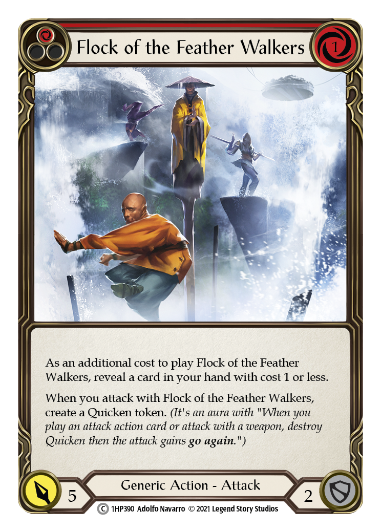 Flock of the Feather Walkers (Red) [1HP390] | Good Games North