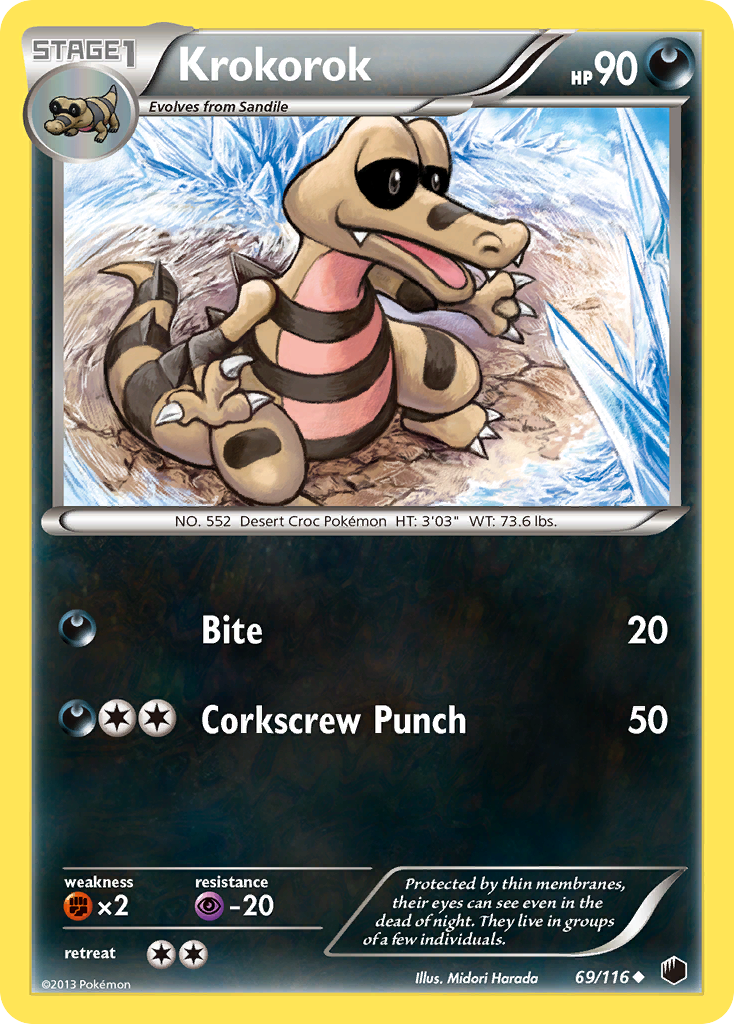 Krokorok (69/116) [Black & White: Plasma Freeze] | Good Games North