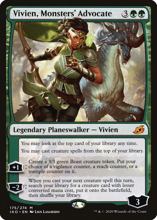 Vivien, Monsters' Advocate [Ikoria: Lair of Behemoths] | Good Games North
