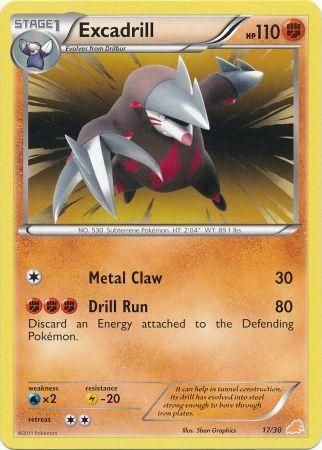 Excadrill (17/30) [Black & White: Trainer Kit - Excadrill] | Good Games North