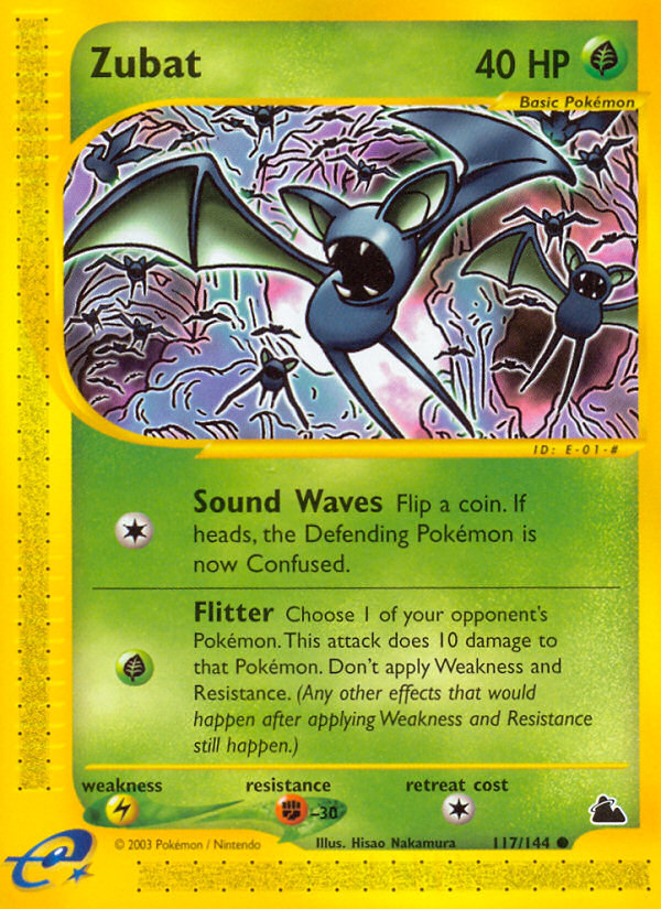 Zubat (117/144) [Skyridge] | Good Games North