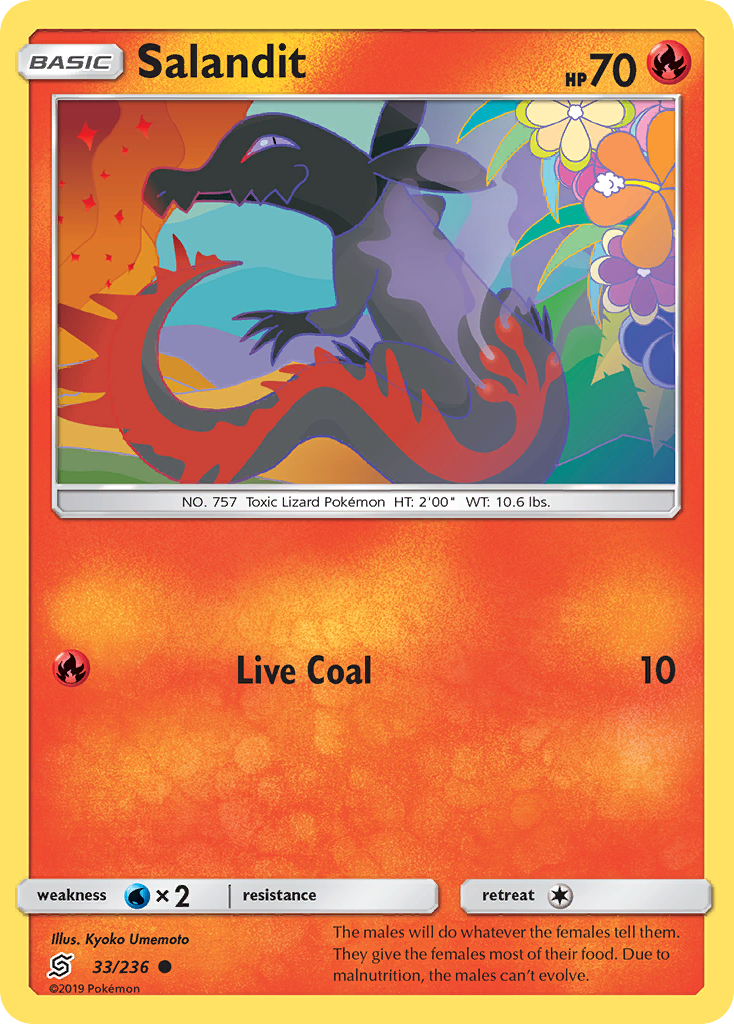 Salandit (33/236) [Sun & Moon: Unified Minds] | Good Games North