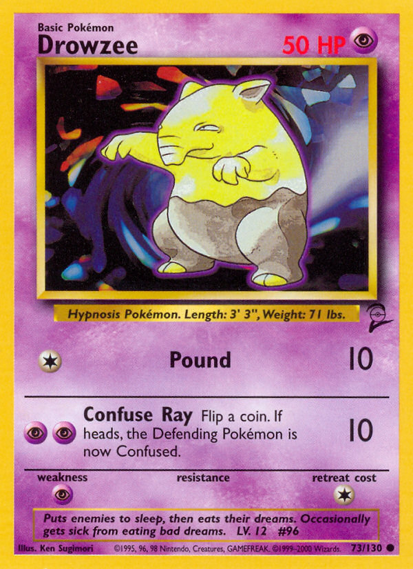 Drowzee (73/130) [Base Set 2] | Good Games North