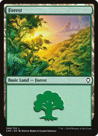 Forest (308) [Commander Anthology Volume II] | Good Games North