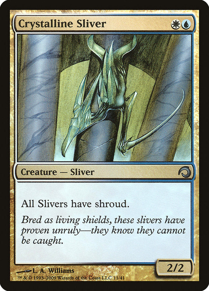Crystalline Sliver [Premium Deck Series: Slivers] | Good Games North
