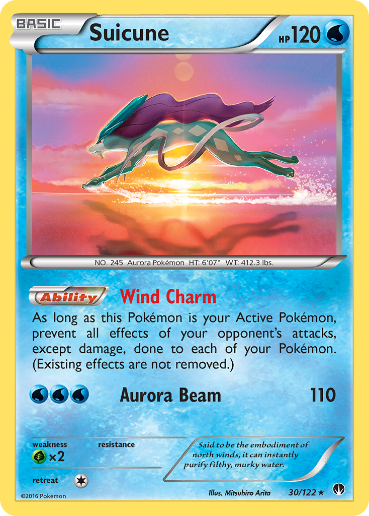 Suicune (30/122) [XY: BREAKpoint] | Good Games North