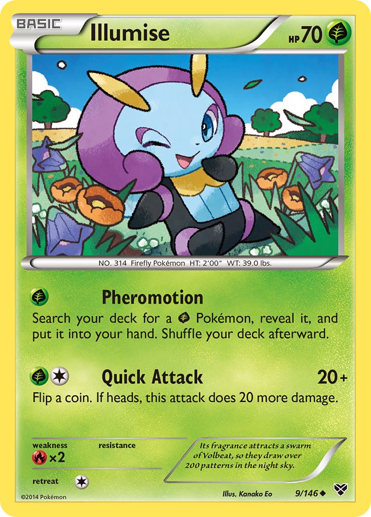 Illumise (9/146) [XY: Base Set] | Good Games North