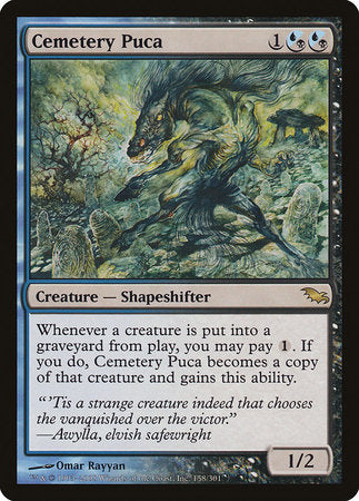 Cemetery Puca [Shadowmoor] | Good Games North