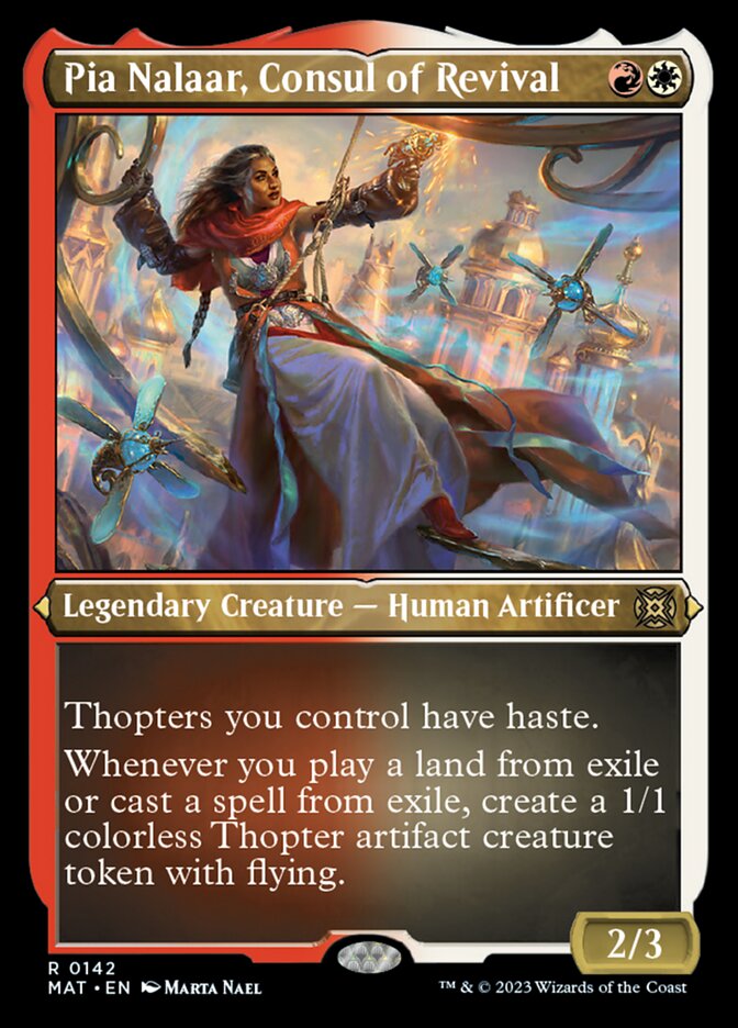 Pia Nalaar, Consul of Revival (Foil Etched) [March of the Machine: The Aftermath] | Good Games North