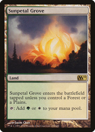 Sunpetal Grove [Magic 2011] | Good Games North