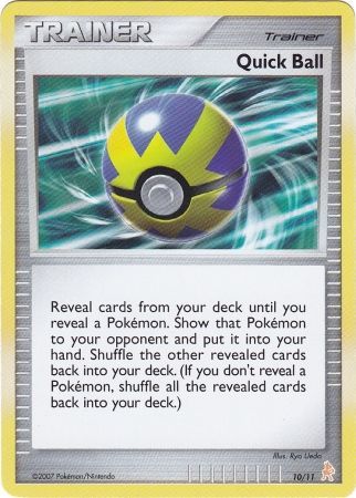 Quick Ball (10/11) [Diamond & Pearl: Trainer Kit - Lucario] | Good Games North