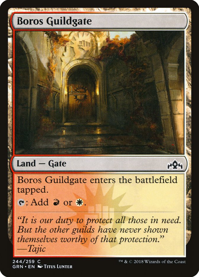 Boros Guildgate (244/259) [Guilds of Ravnica] | Good Games North