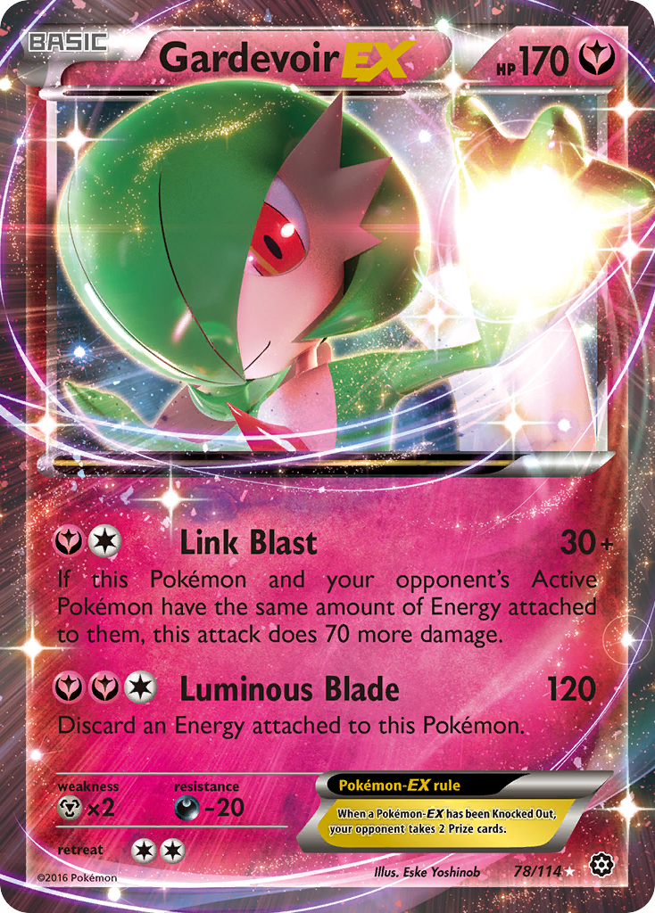Gardevoir EX (78/114) [XY: Steam Siege] | Good Games North
