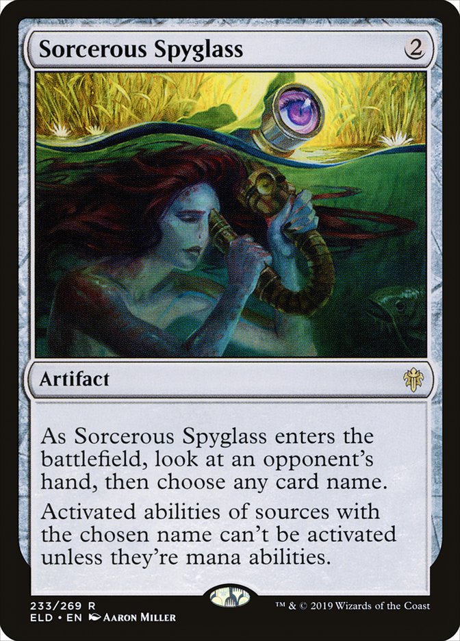 Sorcerous Spyglass [Throne of Eldraine] | Good Games North