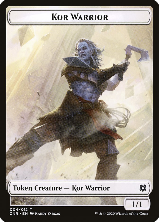 Kor Warrior Token [Zendikar Rising] | Good Games North