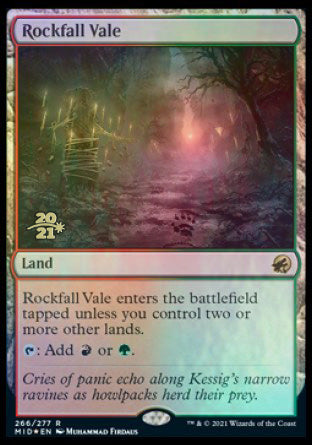 Rockfall Vale [Innistrad: Midnight Hunt Prerelease Promos] | Good Games North