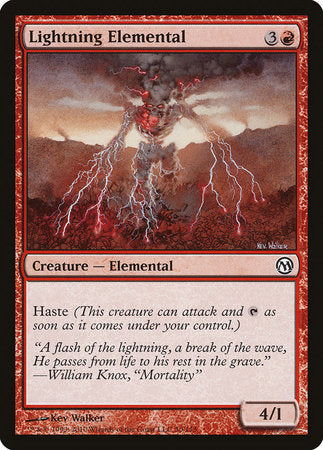 Lightning Elemental [Duels of the Planeswalkers] | Good Games North