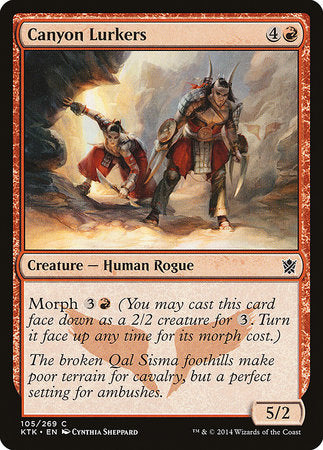 Canyon Lurkers [Khans of Tarkir] | Good Games North
