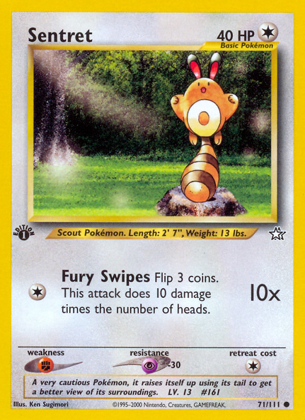 Sentret (71/111) [Neo Genesis 1st Edition] | Good Games North
