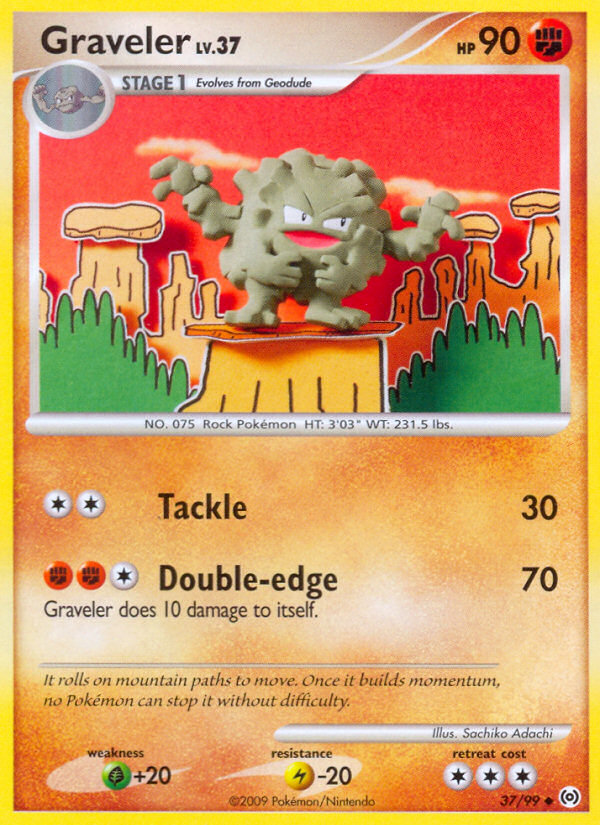 Graveler (37/99) [Platinum: Arceus] | Good Games North