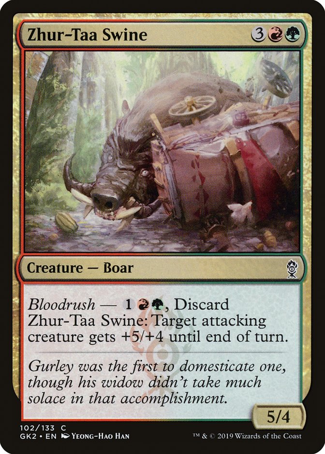 Zhur-Taa Swine [Ravnica Allegiance Guild Kit] | Good Games North