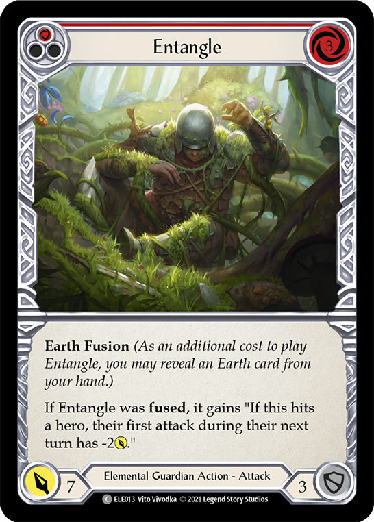 Entangle (Red) [ELE013] (Tales of Aria)  1st Edition Rainbow Foil | Good Games North