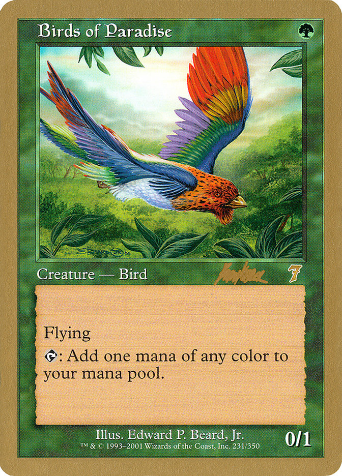 Birds of Paradise (Brian Kibler) [World Championship Decks 2002] | Good Games North