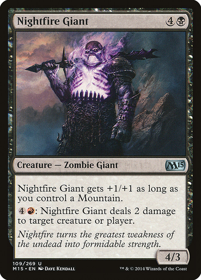 Nightfire Giant [Magic 2015] | Good Games North