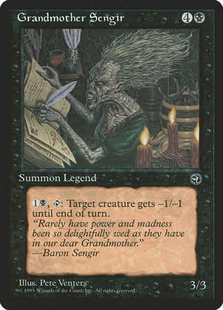 Grandmother Sengir [Homelands] | Good Games North