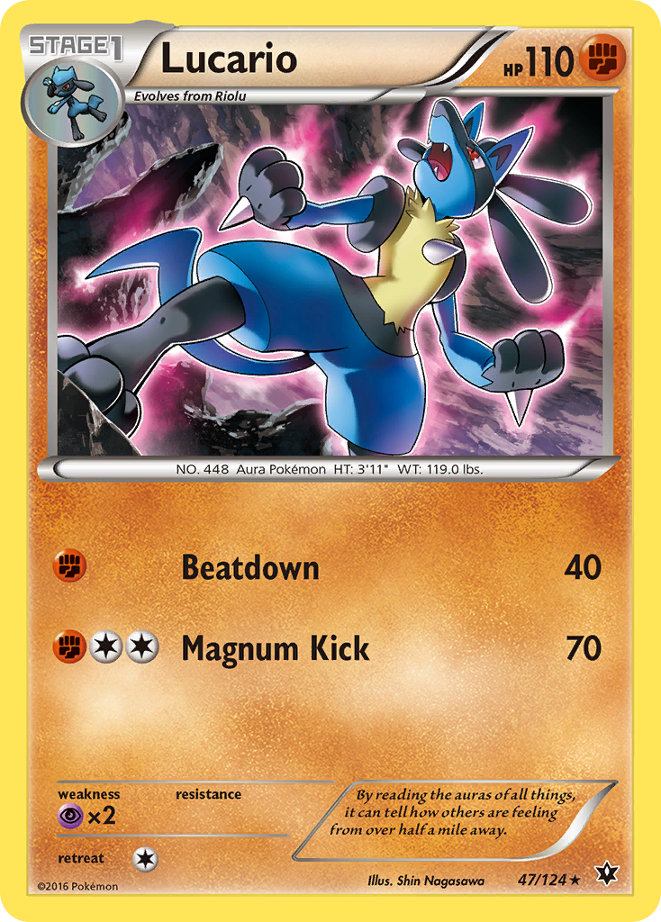 Lucario (47/124) [XY: Fates Collide] | Good Games North