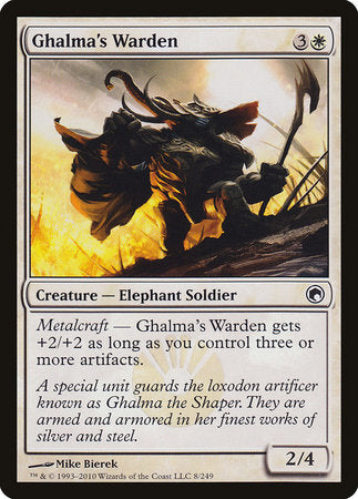 Ghalma's Warden [Scars of Mirrodin] | Good Games North