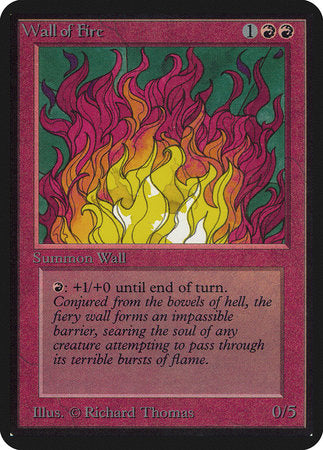 Wall of Fire [Limited Edition Alpha] | Good Games North