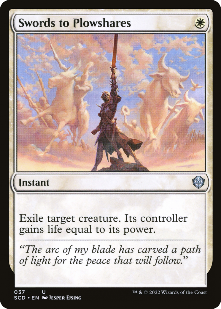 Swords to Plowshares [Starter Commander Decks] | Good Games North
