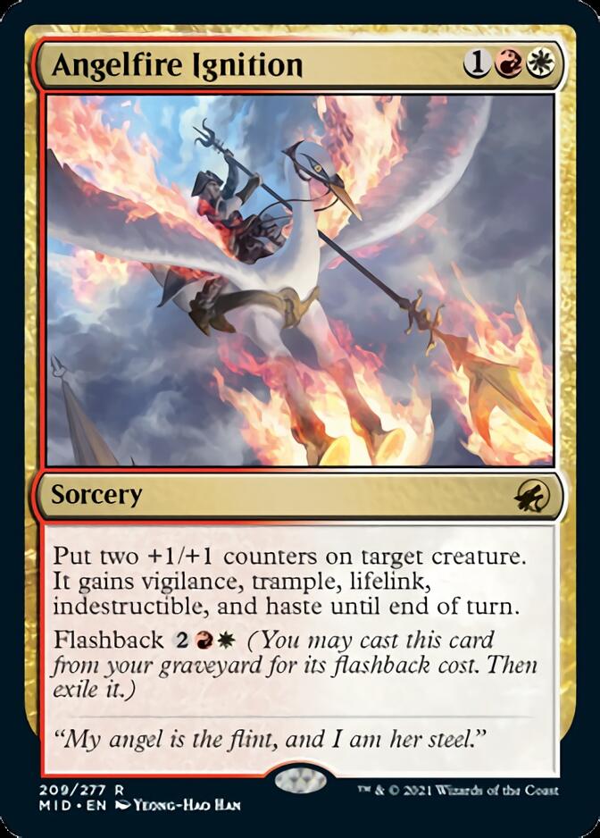 Angelfire Ignition [Innistrad: Midnight Hunt] | Good Games North
