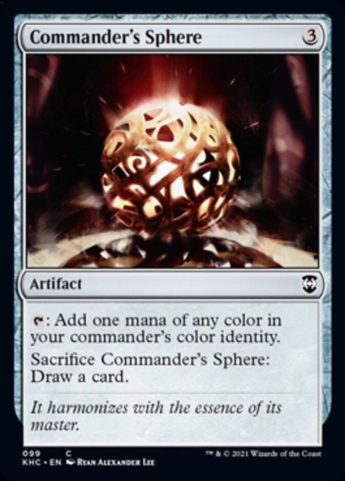 Commander's Sphere [Kaldheim Commander] | Good Games North