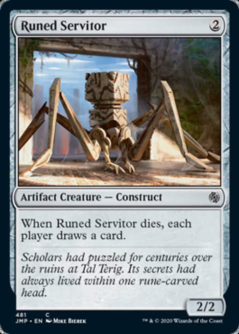 Runed Servitor [Jumpstart] | Good Games North