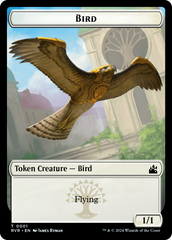 Bird // Wurm Double-Sided Token [Ravnica Remastered Tokens] | Good Games North