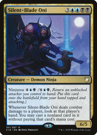 Silent-Blade Oni [Commander 2018] | Good Games North