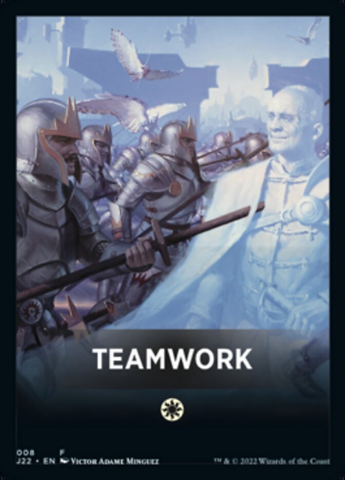 Teamwork Theme Card [Jumpstart 2022 Front Cards] | Good Games North