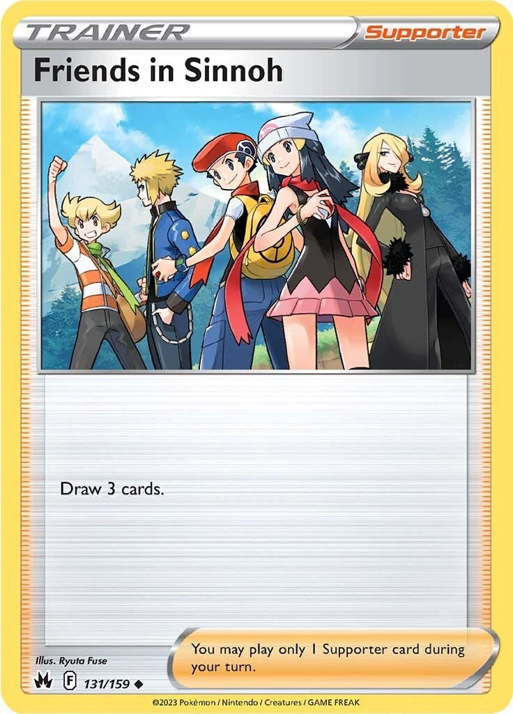Friends in Sinnoh (131/159) [Sword & Shield: Crown Zenith] | Good Games North