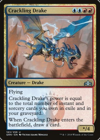 Crackling Drake [Guilds of Ravnica] | Good Games North